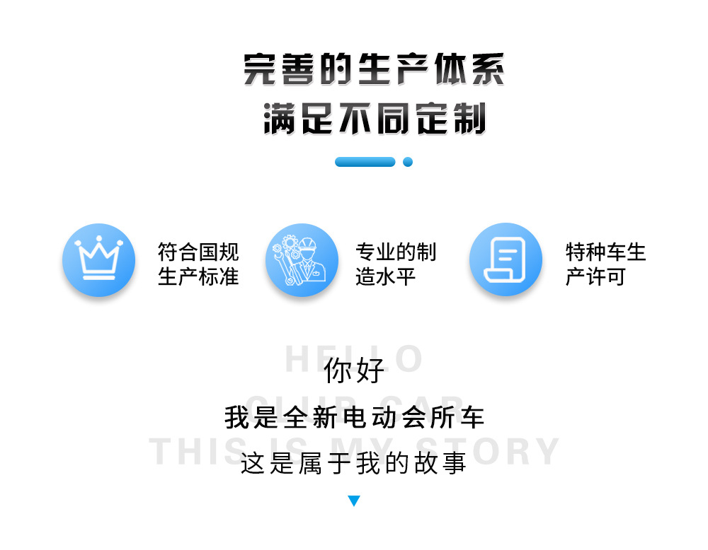 4+2 Seat Export Golf Cart, 6 Seat Low-Speed Golf Cart, Multi-Seat Tourist Shuttle Bus, Right-Hand Drive Sightseeing Vehicle