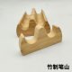 Calligraphy Pen Mountain Bamboo Wooden Brush Pen Shelf Small Three-finger Pen Holder Calligraphy Supplies Four Treasure Accessories Wholesale