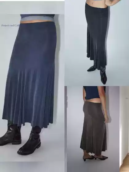 Paloma Wool Spain 25 New Women's Knitted Elastic Mid-Length Skirt Women's Summer and Autumn