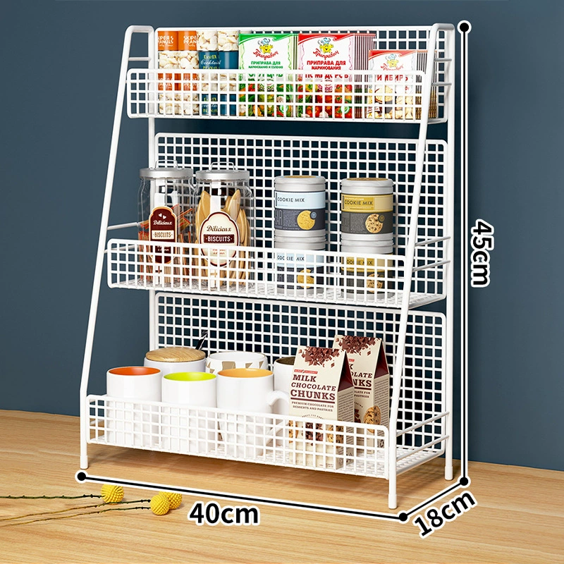 Настольная стойка для хранения для гостиной Обеденный стол Верхняя часть хранения Артефакт Полка для чашки с водой Многослойная стойка для хранения Стеллаж для закусок Отделка обеденного стола