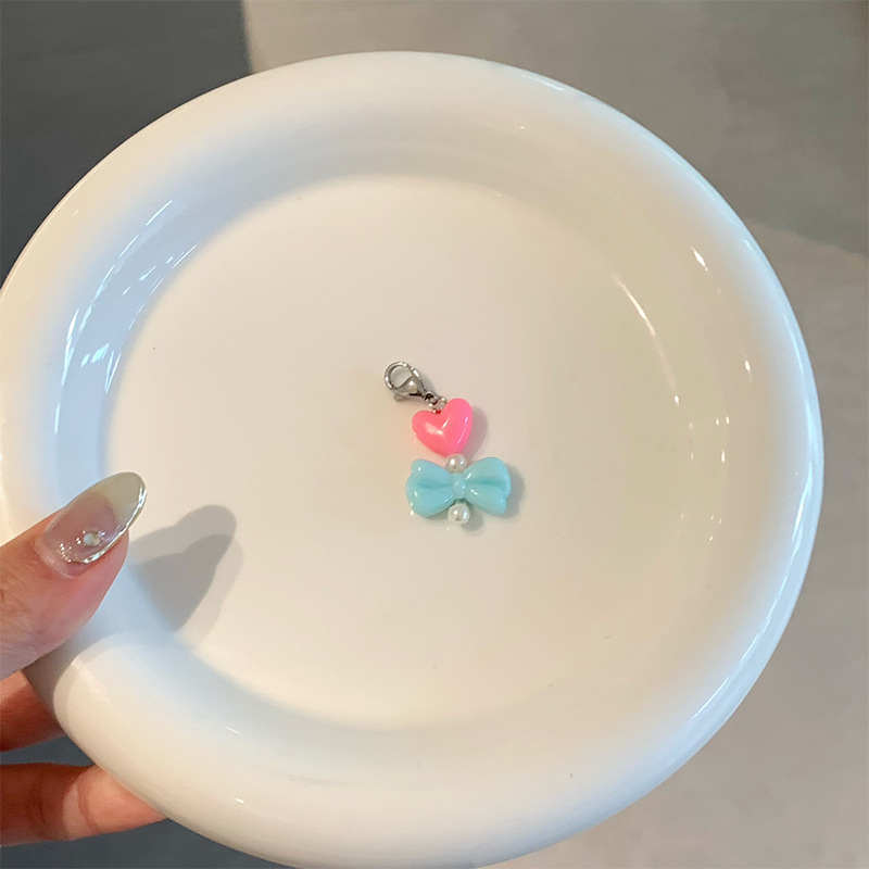 ins blogger con dopamina nicho de color brillante zapatos de arco de zapato de decoración de zapatos de fijación de flores