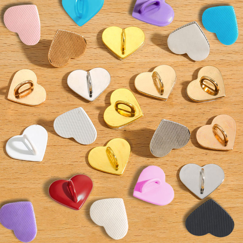 Metal Glossy with Adhesive 20mm Heart Buckle DIY Jewelry Accessories Luggage Material V1032 Metal Glossy with Adhesive 20mm Heart Buckle DIY Jewelry Accessories Luggage Material V1032