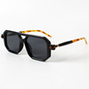 Square fashionable two-color sunglasses suitable for men and women, mobile phone, glasses