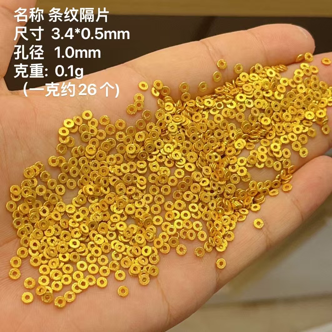 S925 Silver Gold-Plated Hollow Flower Caps for DIY Bracelets, Handmade Spacer Beads, Flower Caps, Positioning Beads