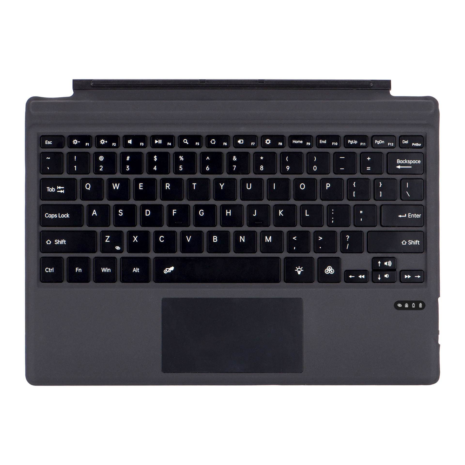 Slim Bluetooth Keyboard Pro34567+ compatible, magnetic attachment, backlight option