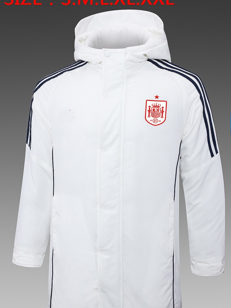 Uşaq üçün qış futbol gödəkçəsi, uzun pambıq jaket