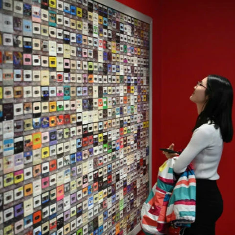 Пустая лента ленты Пустая музыкальная ностальгическая коробка кино и телевизионная лента украшения реквизит песня лента