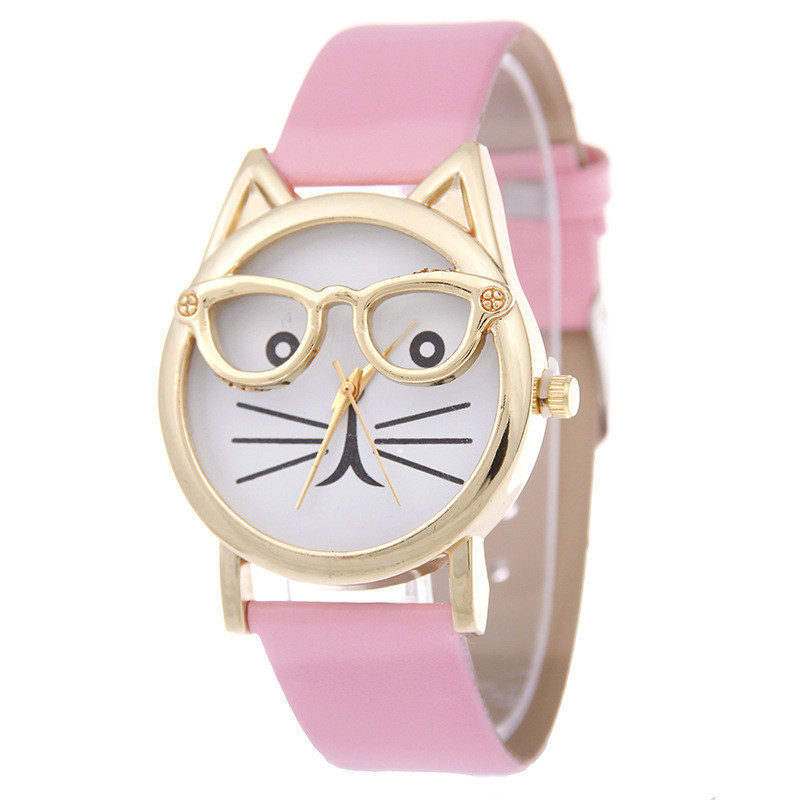 Casual Color Block Buckle Quartz Women's Watches display picture 1