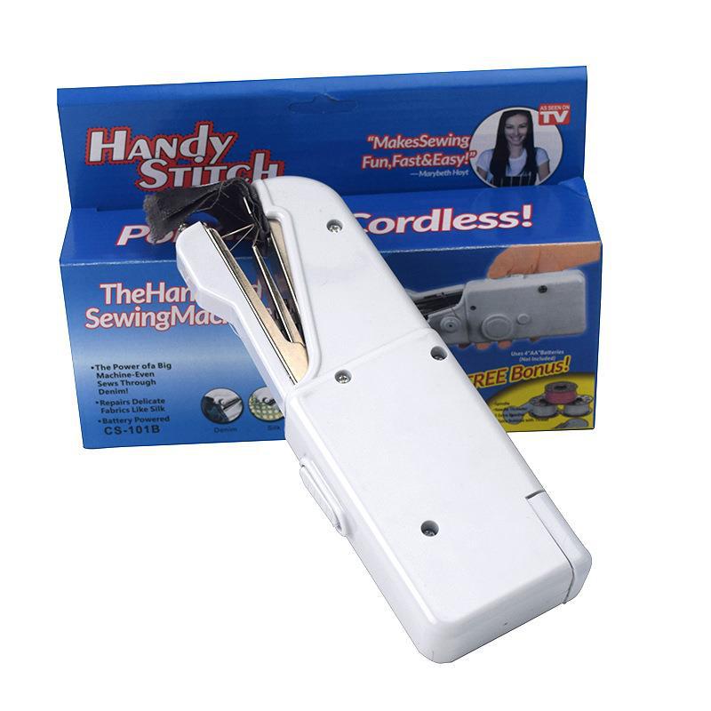 ✅家用微型缝纫机手持缝纫机单线直线缝纫迷你缝纫机YASM-101