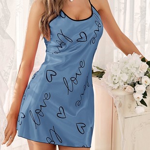 �ɿ羳���Q�¿�˯�W���L�󱳽���love��ĸӡ������˯ȹ�Ҿӷ�Ů