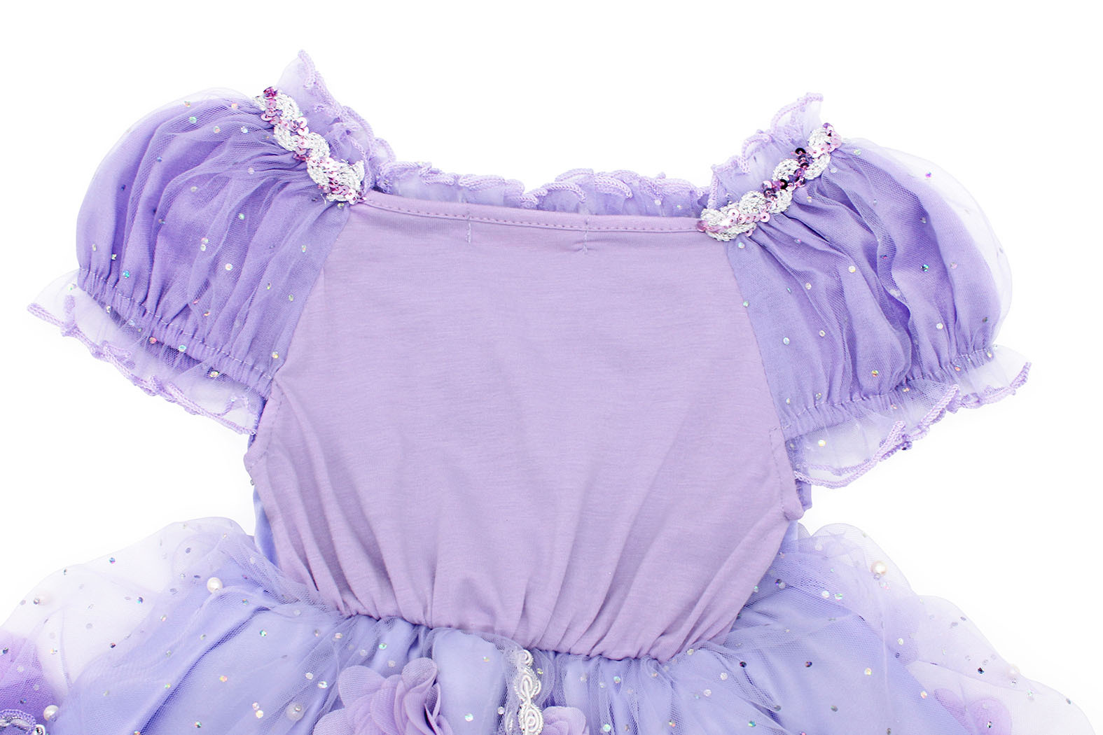 Sophia Flower Puffed Dress - Image 1