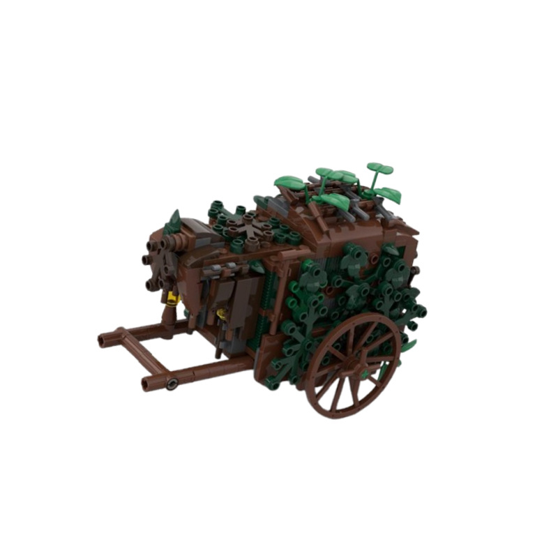 Building Block Toy Carriage Model Diy Educational Assembly Set_voghion.com