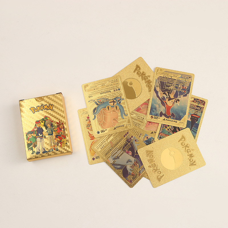 Golden english [55 gold foil cards]