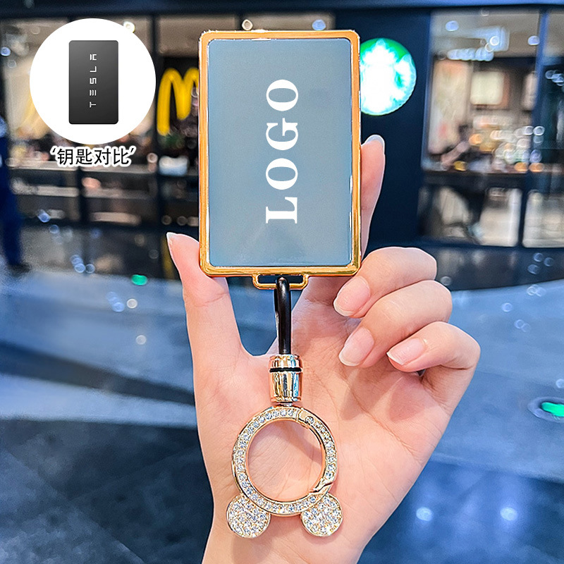 【카드】 금테 블루 + 골드 회전 버클