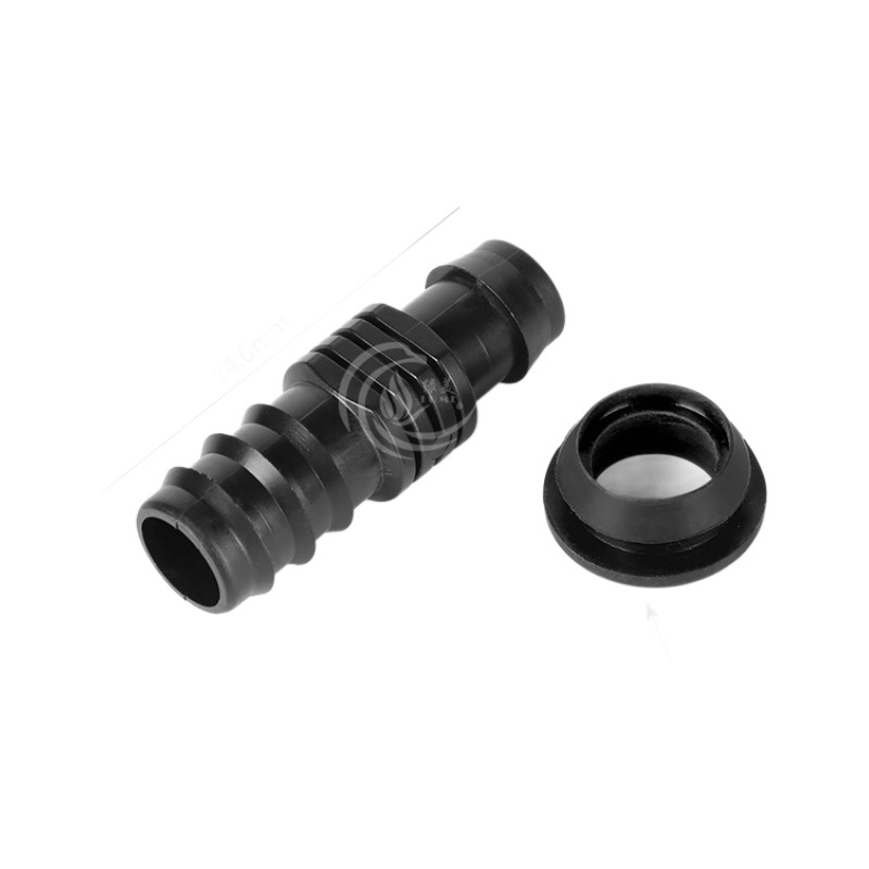Nuevo material 25PE tubo de derivación púbera con válvula de armazón de micro-jetado de goteo conector de tubería de PVC perforación de tubo de 25mm image 6