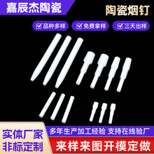 厂家供货95氧化铝陶瓷烟钉 规格尺寸可按需定 制陶瓷烟钉