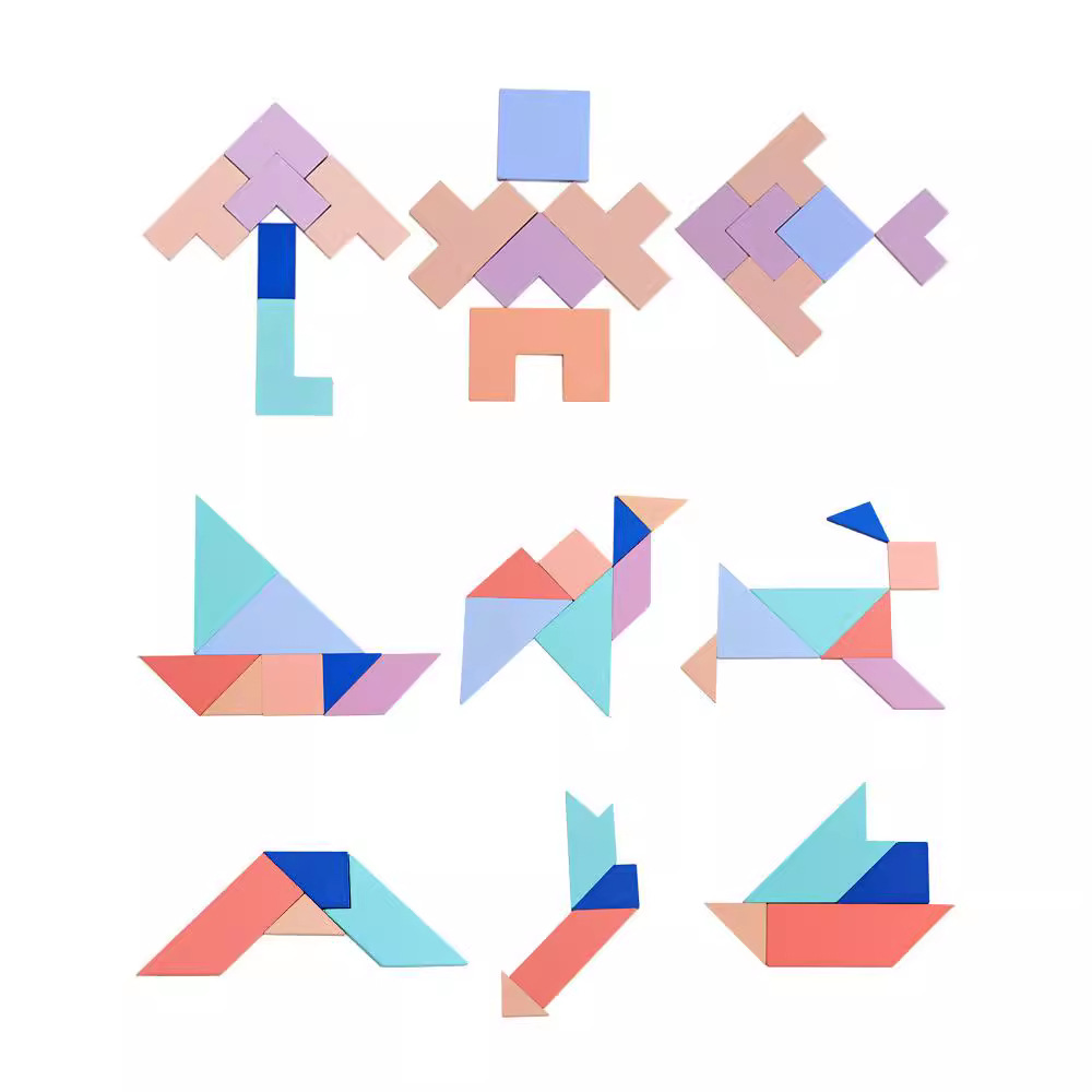 Rompecabezas personalizado juguetes educativos para niños desarrollo intelectual rompecabezas educación temprana niño bebé niña Tetris