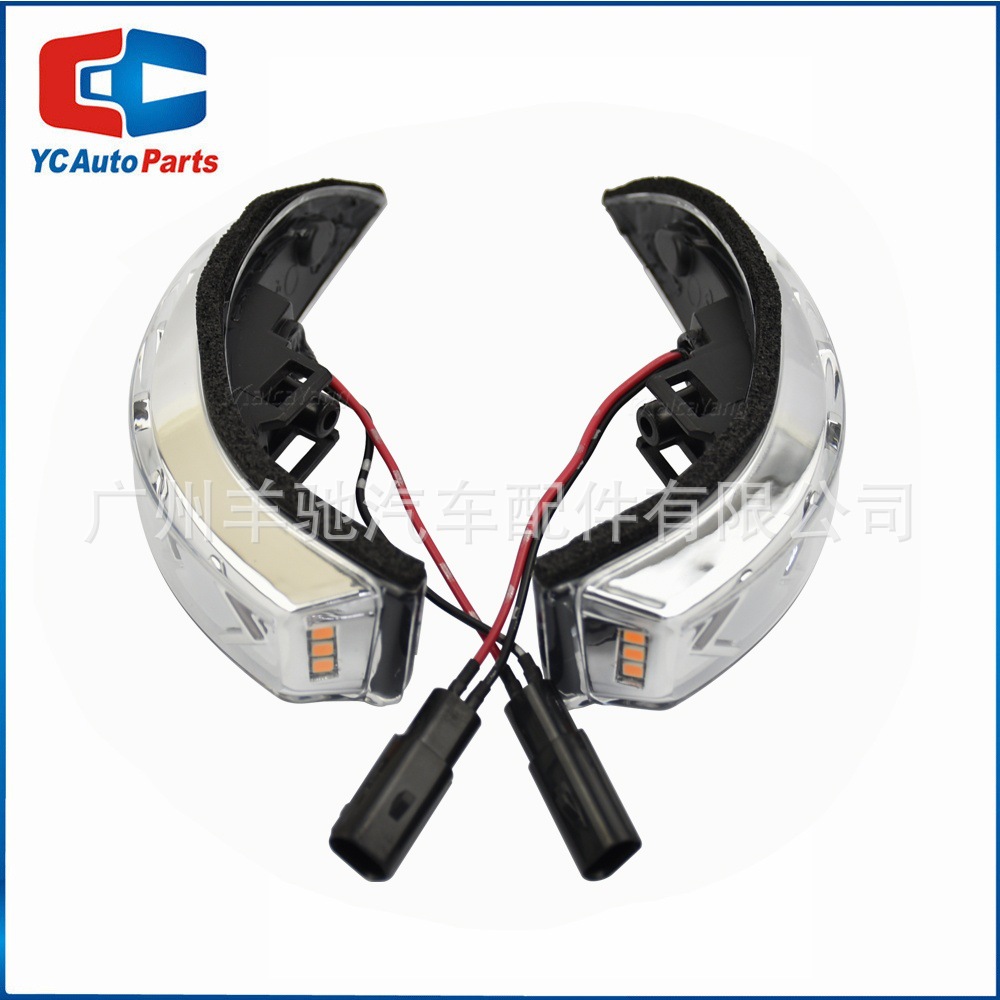 Aplicable a 2014 - 2018 Toyota Corolla Camry XV50 espejo retrovisor flujo de agua LED señal de dirección