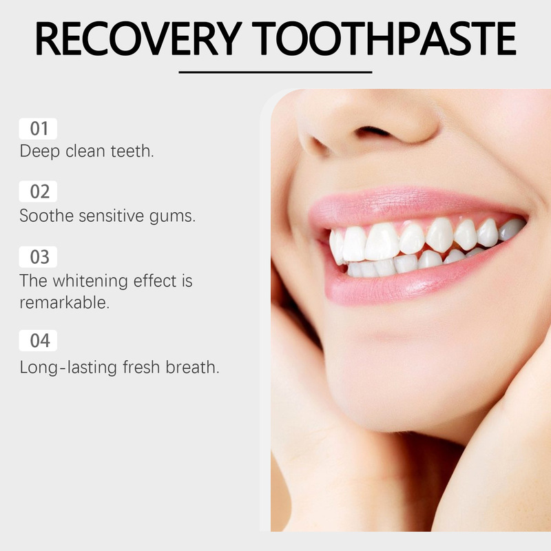 ORALHOE明るい白い歯の看護歯磨き粉は日常的に歯茎を保護します。|undefined