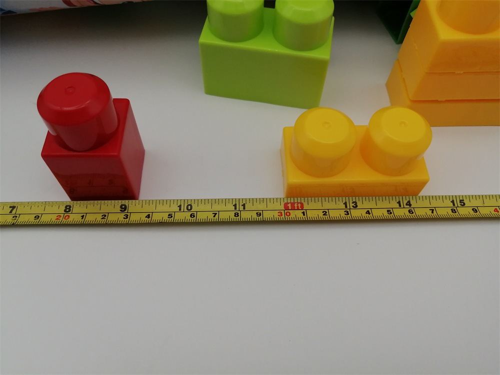 Large Particle Building Blocks 40 Pieces Children's Building Block Toys DIY Versatile Assembly Large Particle Building Block Toys Bagged