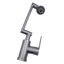 招财猫面盆水龙头家用洗手池浴室柜万向旋转增压万向面盆水龙头