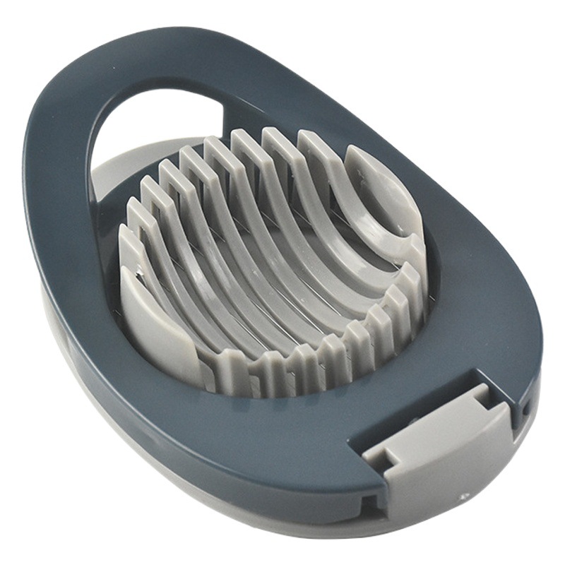Factory spot plastic egg cutter stainless steel tangent 304 egg slicer pine egg splitter kitchen tools