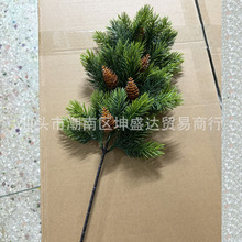 仿真植物龙柏家居绿色盆栽装饰摆件婚庆布置摄影道具厂家批发配材
