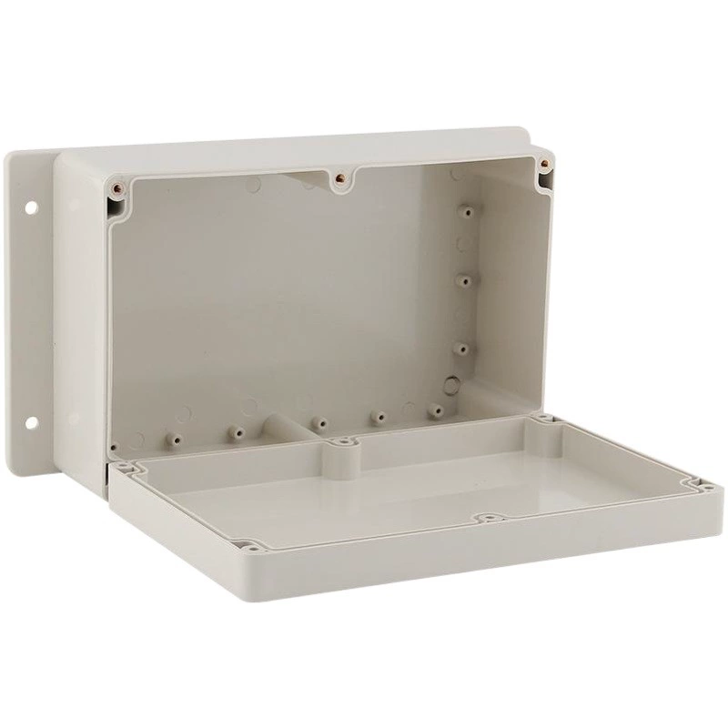 Yingxin наружная водонепроницаемая распределительная коробка с ушами проект ABS новый пластиковый корпус с клеммным кабелем