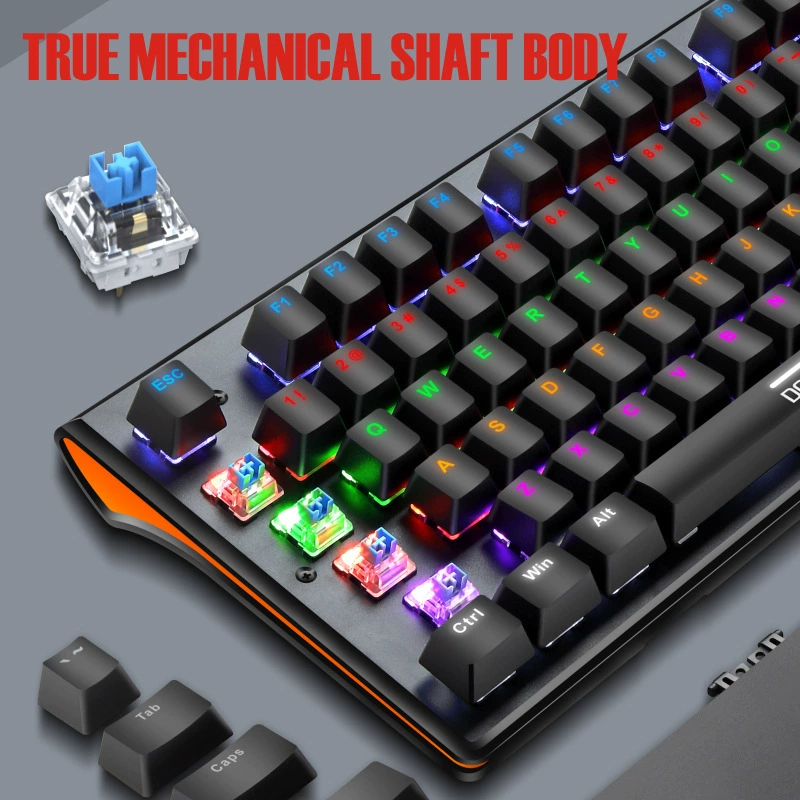 斗尼 Mechanical keyboard, mouse, gaming removable set for office