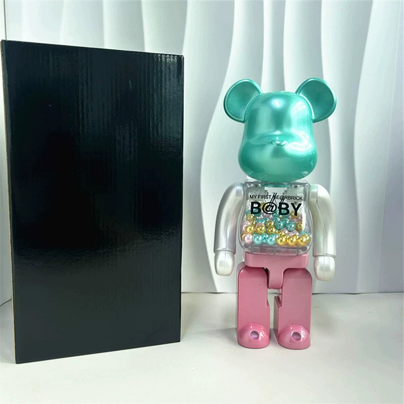 Bearbrick 400% Violent Xiong Fan Gogh — фигура «Подсолнух», кролик, звезда, луна, поверхностный трендовый дизайн