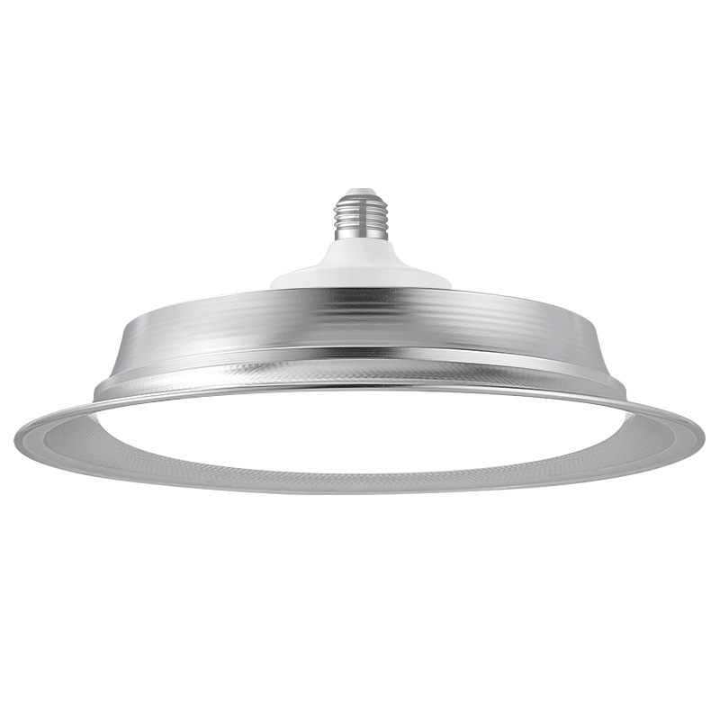 Lámpara industrial LED a prueba de agua, base de tornillo E27, lámpara UFO, estilo industrial de fábrica, iluminación circular para pasillo, súper brillante