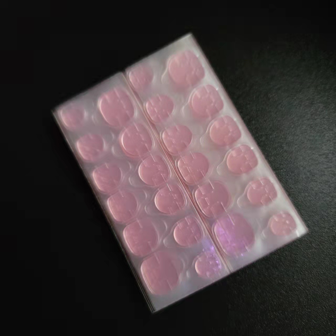 Use pegamento de jalea de uñas adhesivo impermeable adhesivo transparente adhesivo de doble cara invisible uso repetido 24 pegamento amarillo