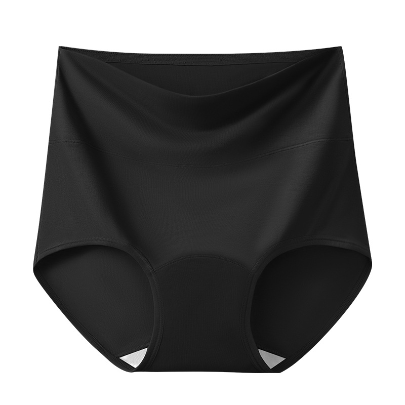 Bragas modales para mujer 2024 nuevo estilo delgado de cintura alta con abdomen y barriga pantalones cortos triangulares para mujer refrescante