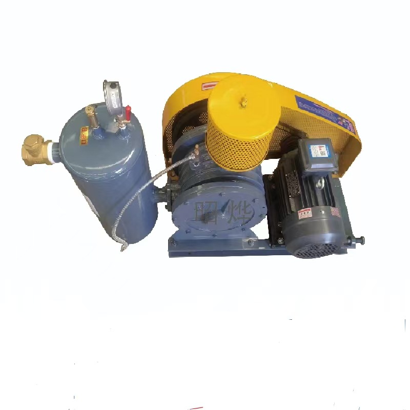 回转污水处理大风量低噪音纯铜国标节能真空高压鼓风机回转鼓风机