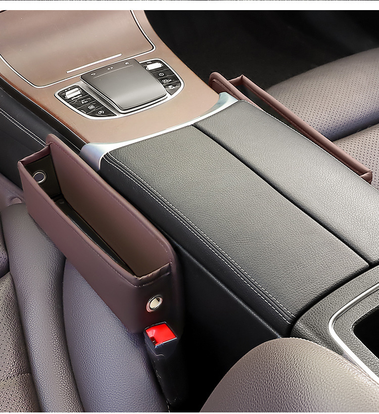 Car seat gap storage box leak-proof multifunctional creative car seat gap sundries storage box