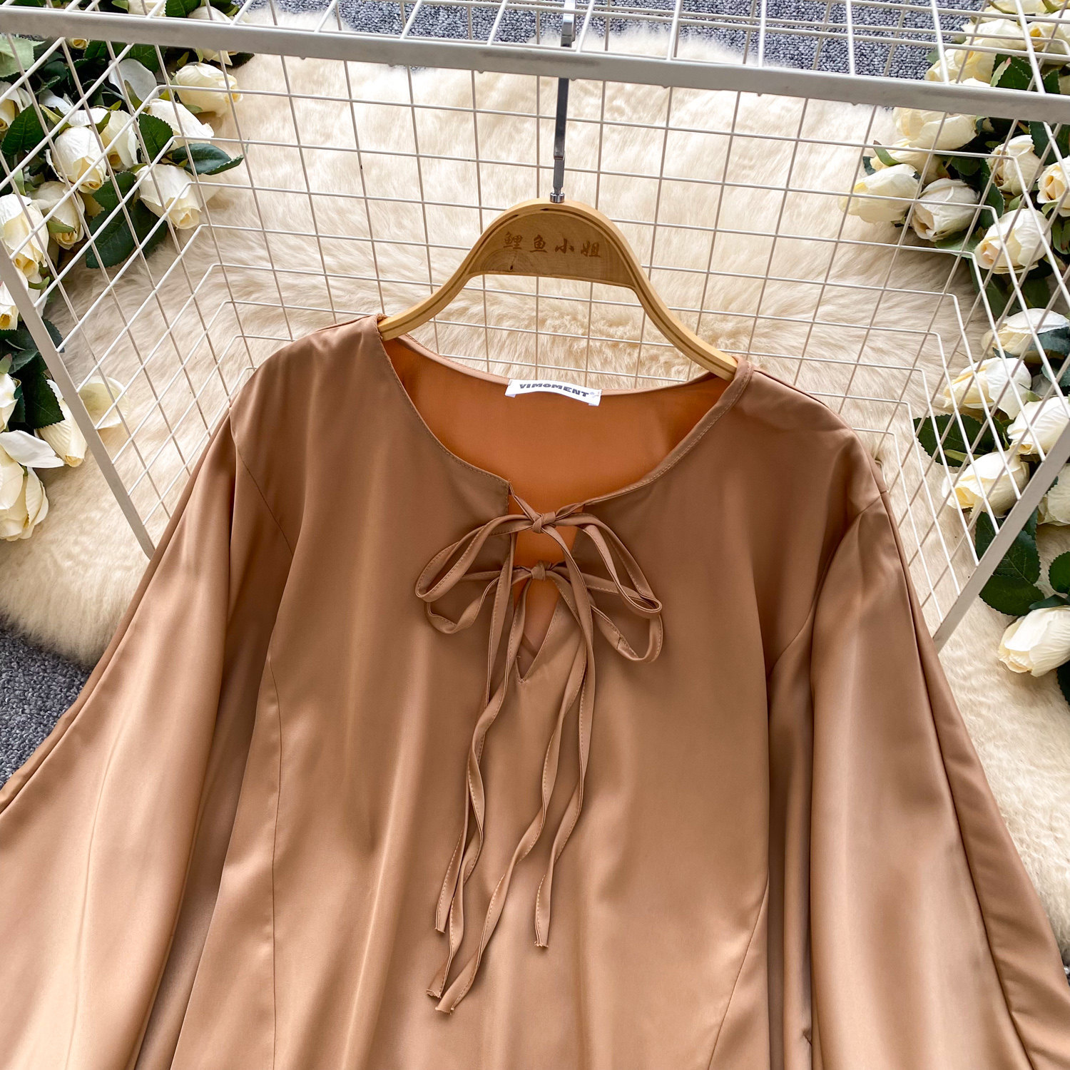 Damen Strickjacke Mit V-ausschnitt Weiter Schnitt Für Büro_voghion.com