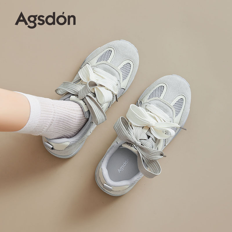 Augustion Ballet alemán zapatos de entrenamiento femenino 2025 nuevo verano plano casual suela blanda zapatos deportivos malla Forrest