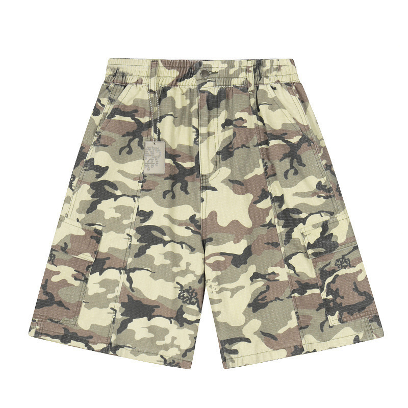 Mertra Cargo Shorts Loose Camo