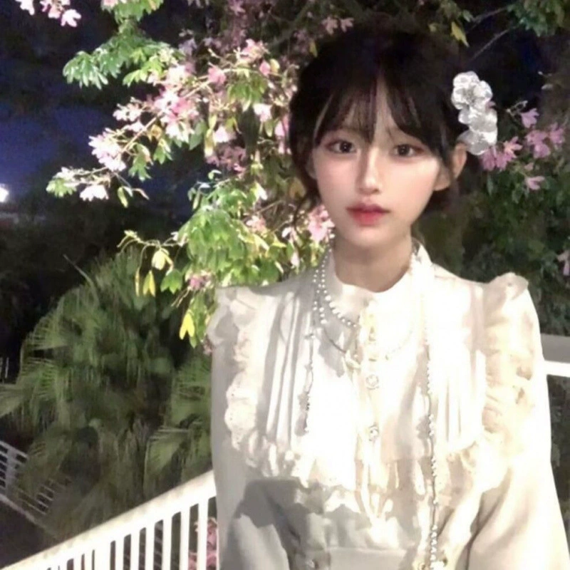 Белое длинное платье допамина, осенне-зимнее новое белое платье в китайском стиле, интернет-знаменитости, первая любовь, свежее популярное платье для женщин