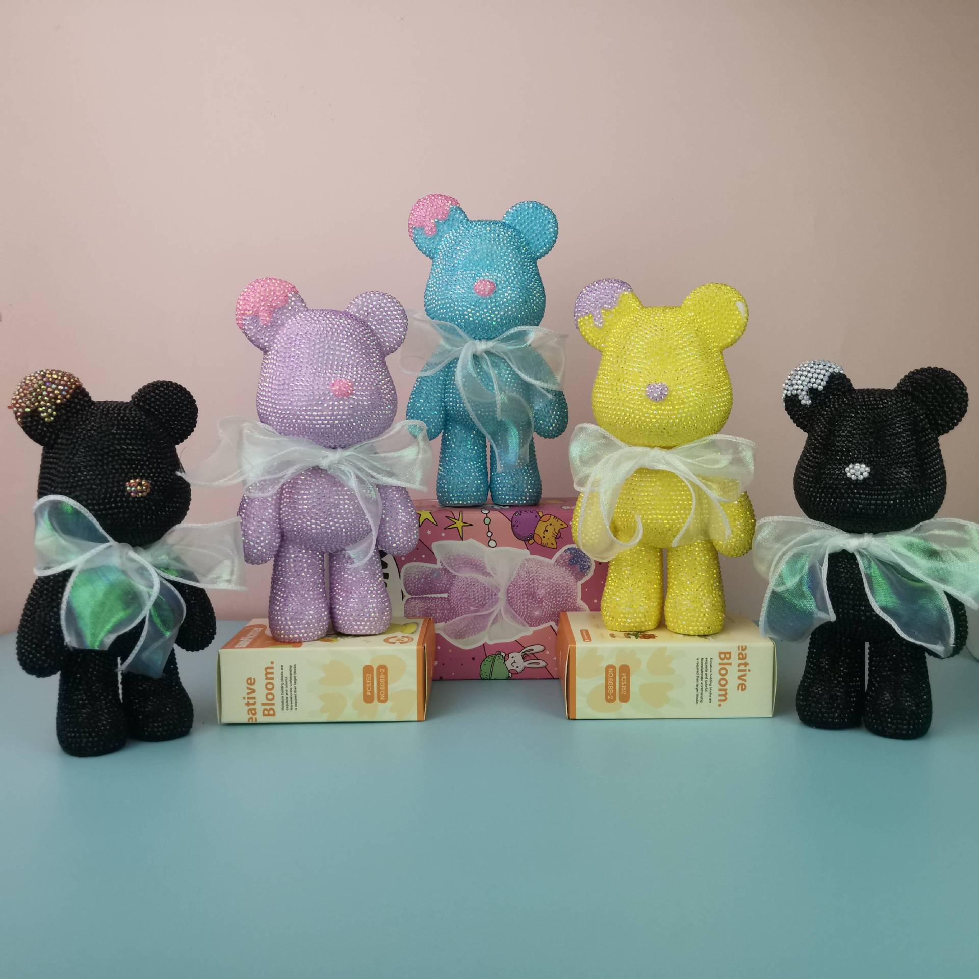 Muñeca de perforación transfronteriza di-stick violenta oso de diamantes manuales de diamantes de diamantes