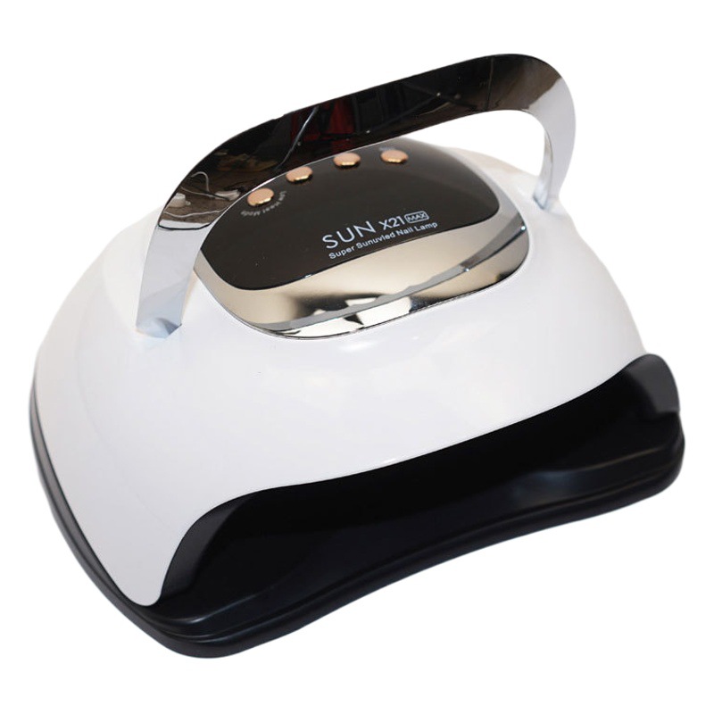 Nuevo producto Lámpara de uñas 320W Lámpara de uñas inteligente de alta potencia Lámpara de fototerapia con manita Máquina de uñas de esmalte de uñas Amazon