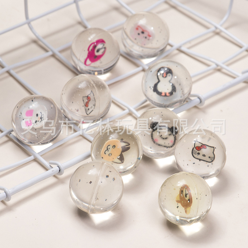 No. 32 bola elástica al por mayor Bola de huevo al por mayor un yuan máquina de torsión de huevo Bola Especial Bola de salto bola elástica de goma