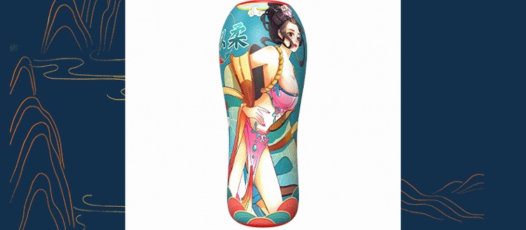 Electric Male Masturbation Cup with Vibration and Sound, TPE Airplane Cup — detail image 27