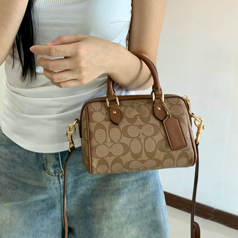 Koucijia 2025 Rowan Presbyopic Boston Pillow Bag Mini Handbag Mini Crossbody Women's Bag Versatile Koucijia 2025 Rowan Presbyopic Boston Pillow Bag Mini Handbag Mini Crossbody Women's Bag Versatile