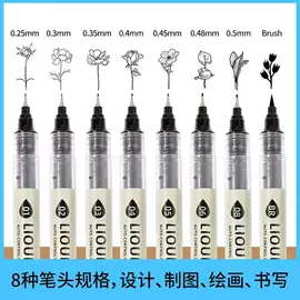 马克笔;圆珠笔中油笔;中性笔