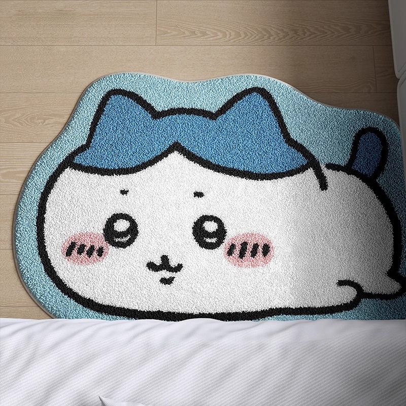 지이카와 소녀 침실 옆 담요 캐시미어 외국인 어린이 카펫 크림 바람 홈 담요