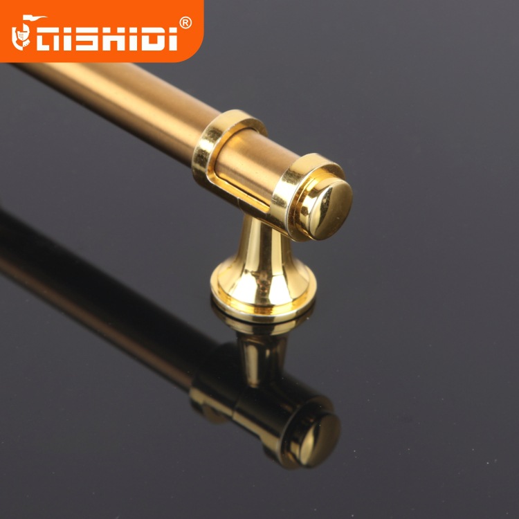 Handle cabinet door wardrobe handle light luxury gold T-shaped 201…