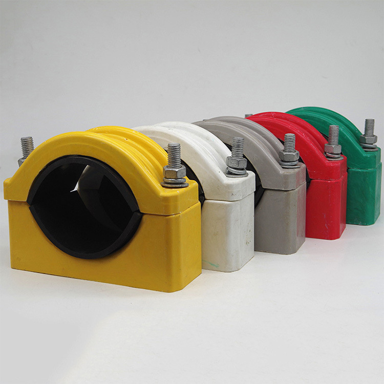 JGW型复合电缆固定线夹三芯挠性抱箍高压电缆接头电线固定夹