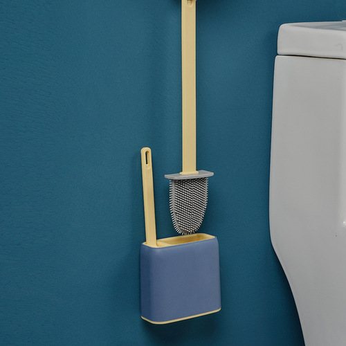 Factory direct supply of new toilet brushes, wall-mounted sitting brushes, rubber brushes, bathroom toilet cleaning brushes