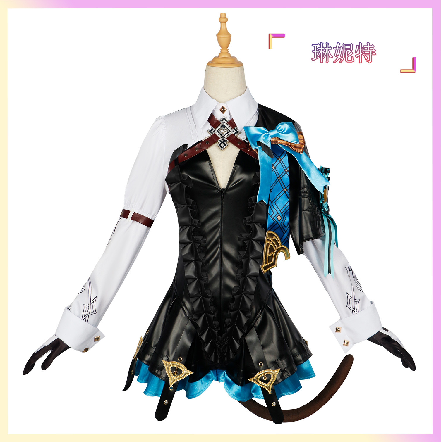 Original God series Linnet cosplay game animation full set of two yuan cos Halloween dress
